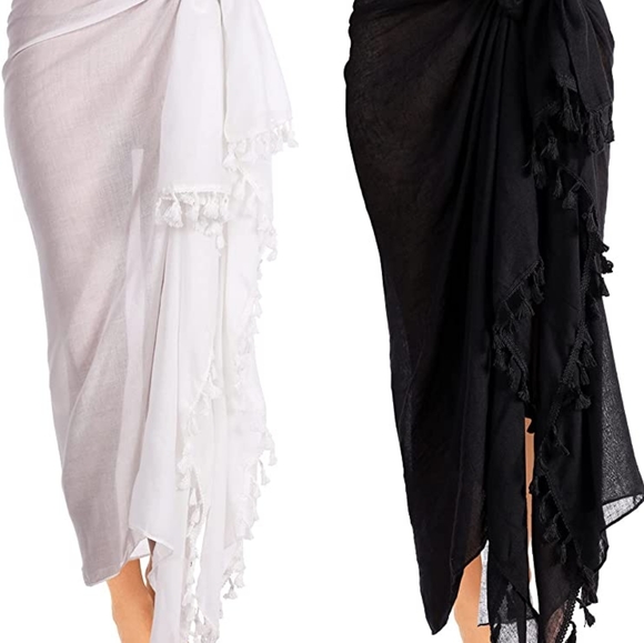 👙 Black Beach Long Batik - Picture 2 of 2